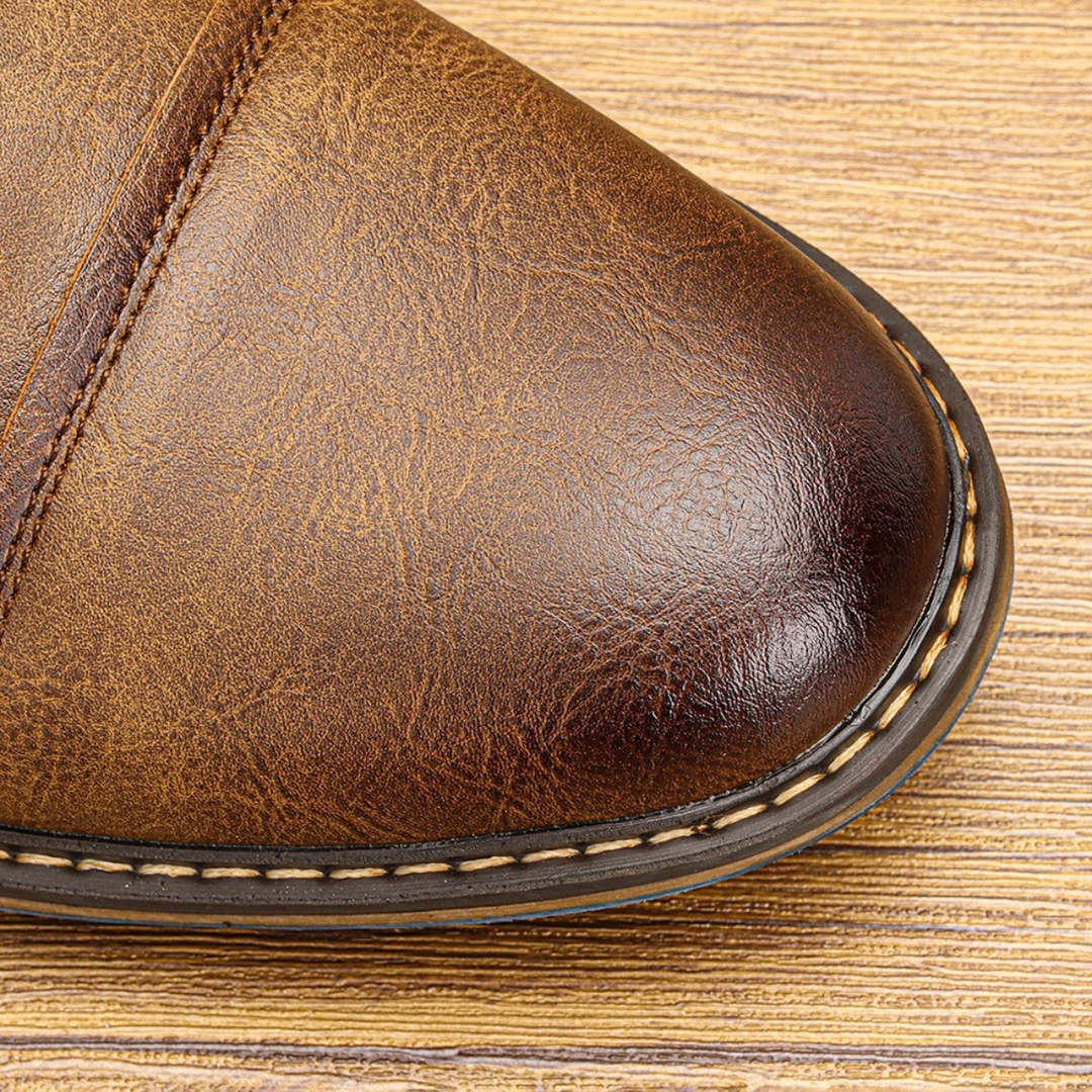 Sylvain | Burnished Leather Oxford