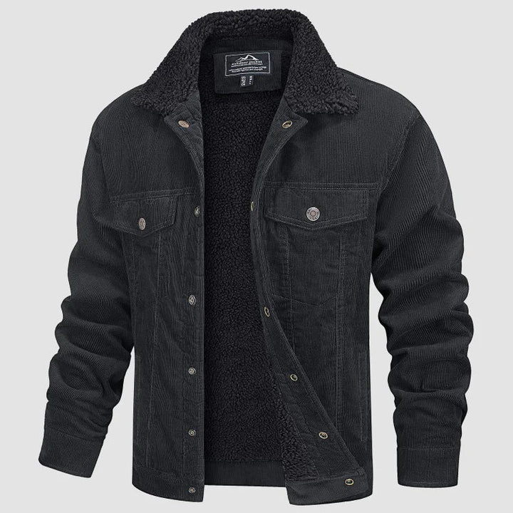 Oscar | Sherpa Lined Corduroy Jacket