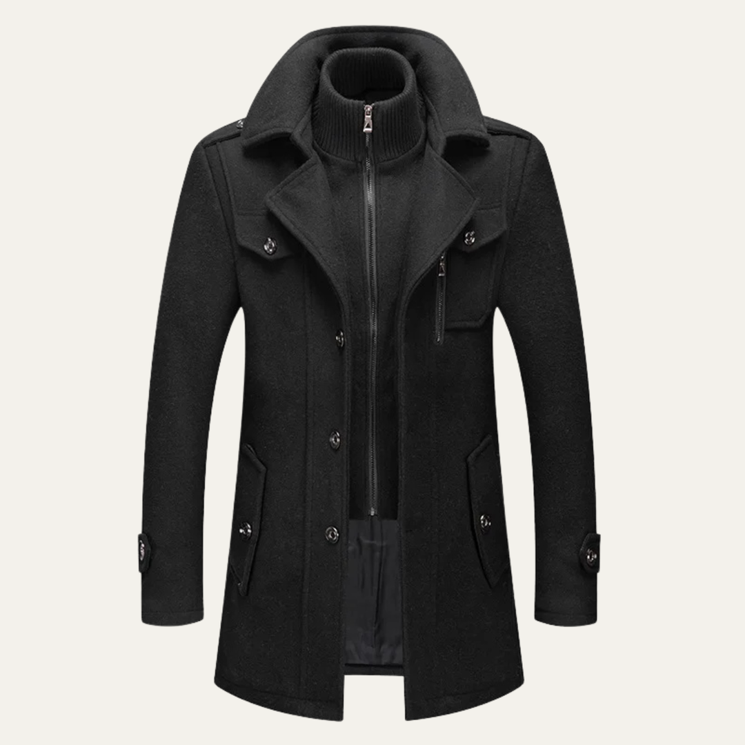 Casimir | Double Collar Wool Trench