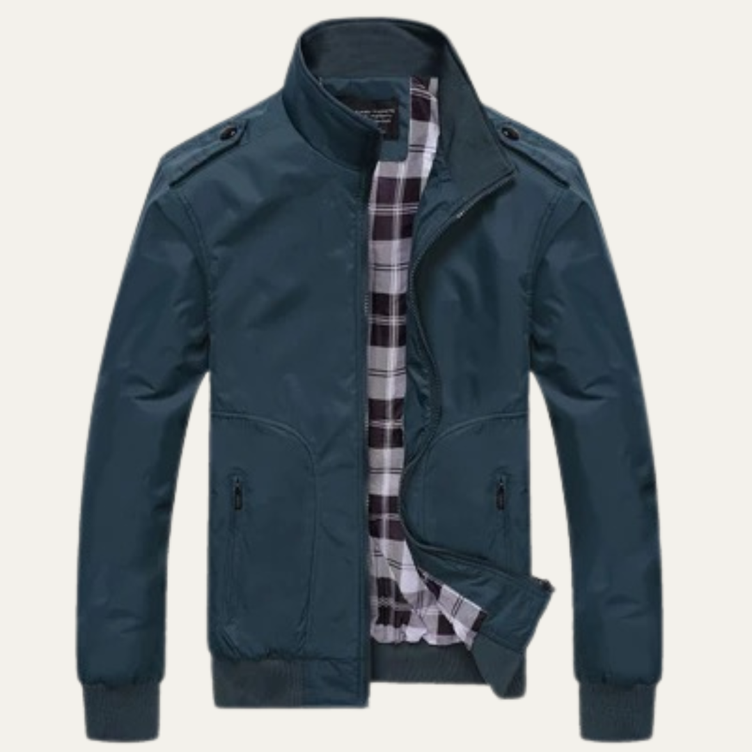 Jules | Stand Collar Bomber Jacket