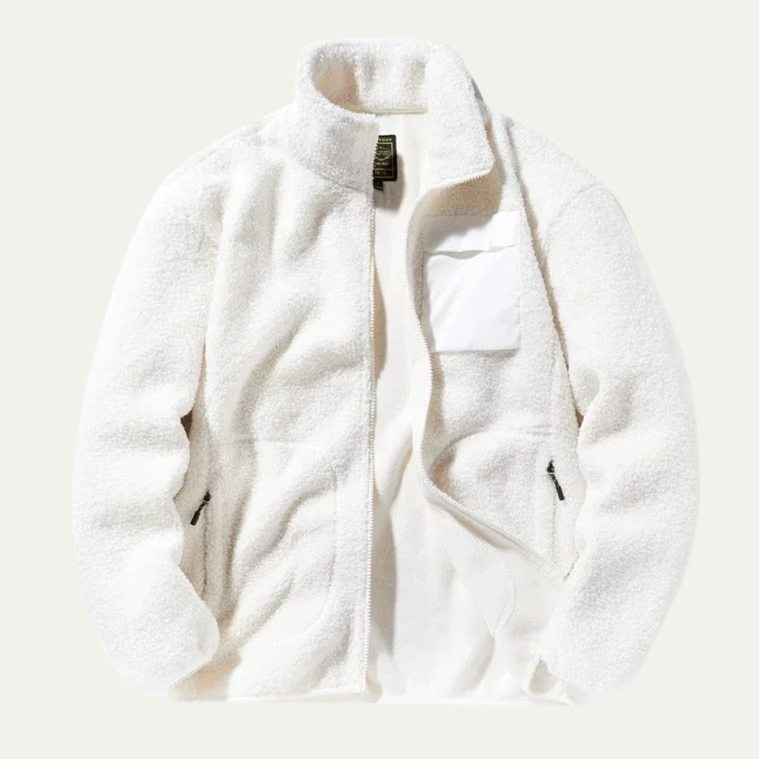 Edgar | Brushed Fleece Full Zip Jacket