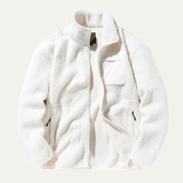 Edgar | Brushed Fleece Full Zip Jacket