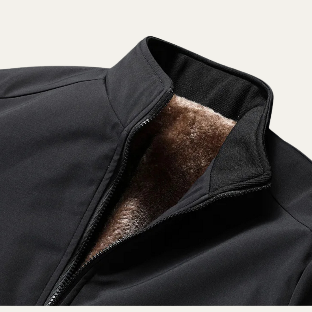 Leonce | Plush Fleece Lined Zip Jacket