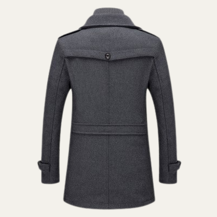 Ubald | Double Layer Wool Blend Coat