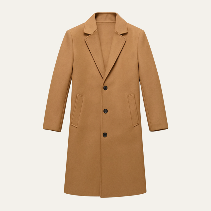 Lucien | Tailored Cotton Overcoat