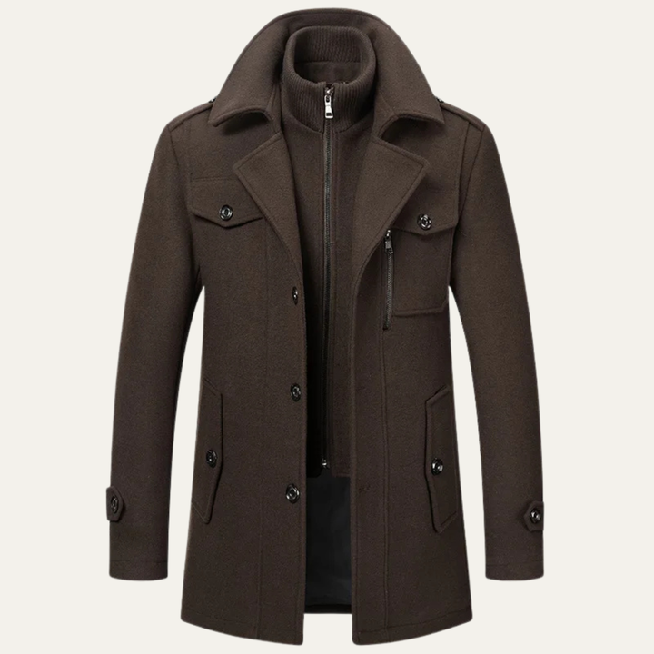 Casimir | Double Collar Wool Trench