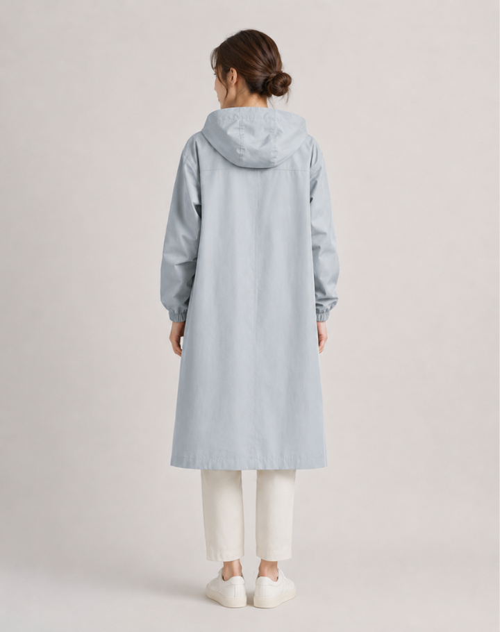 Adelaide | Hooded Water-Resistant Trench
