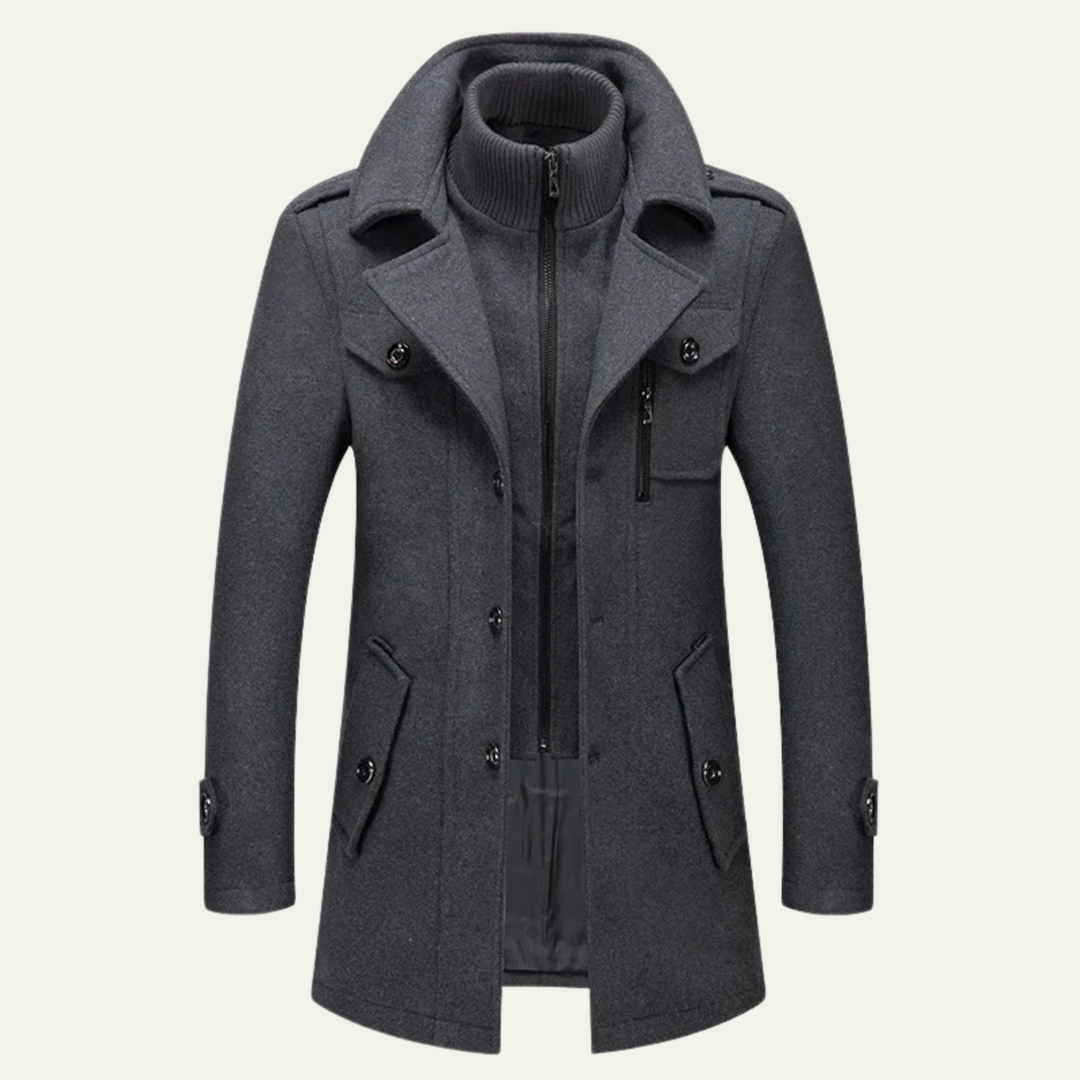 Casimir | Double Collar Wool Trench