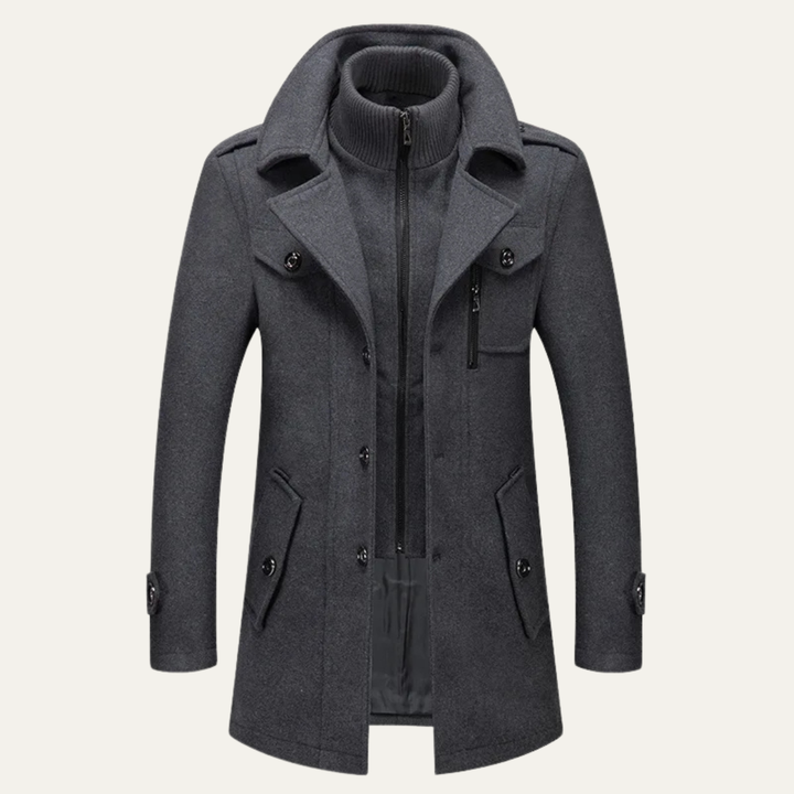 Casimir | Double Collar Wool Trench