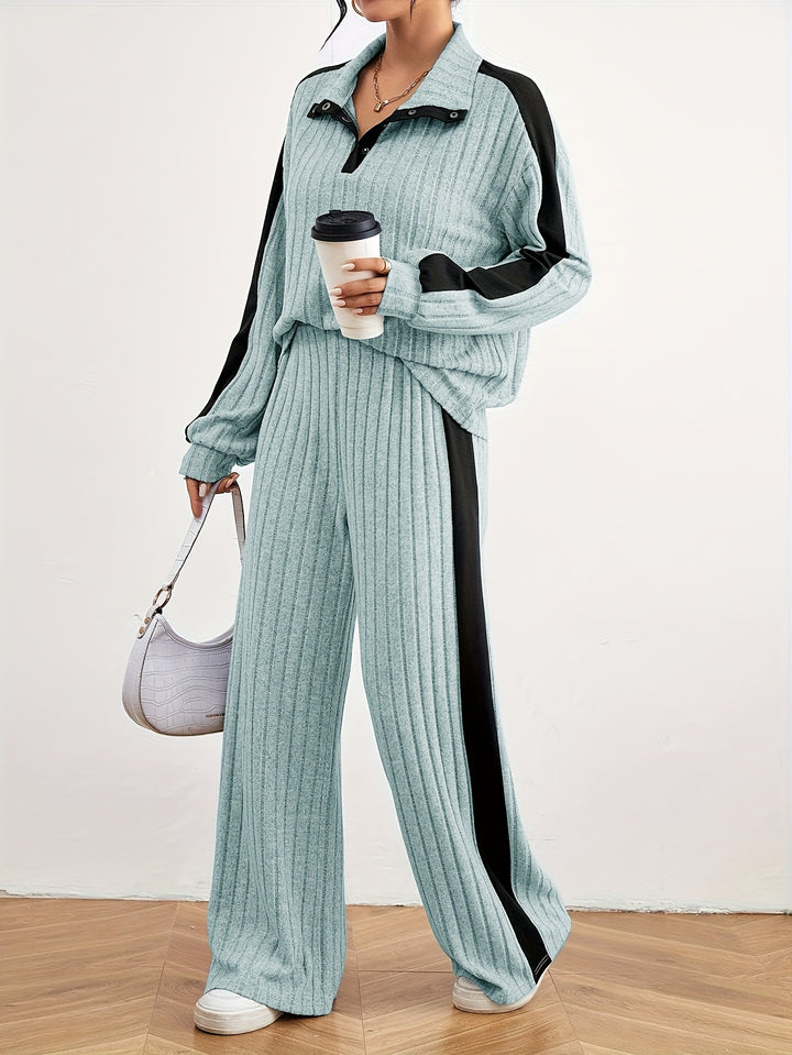 Hermance | Contrast Bound Two Piece Set