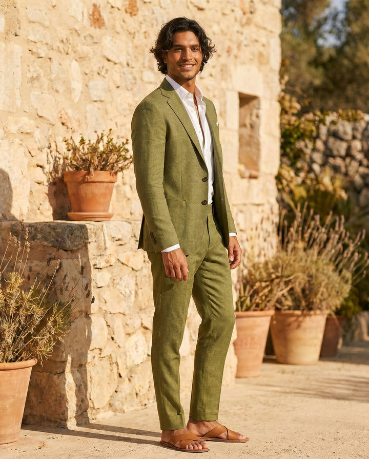 Léonard | Linen Two-Piece Suit