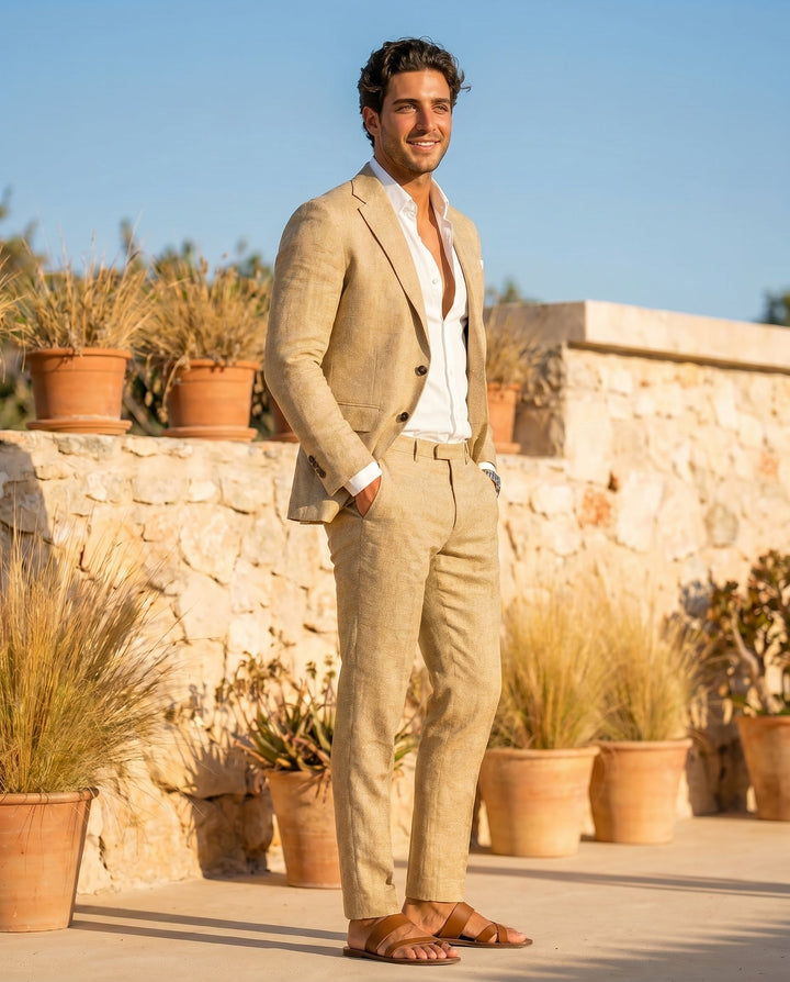 Léonard | Linen Two-Piece Suit