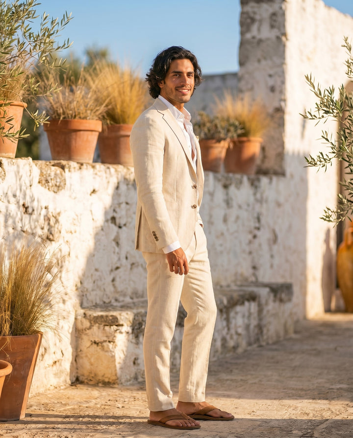 Léonard | Linen Two-Piece Suit