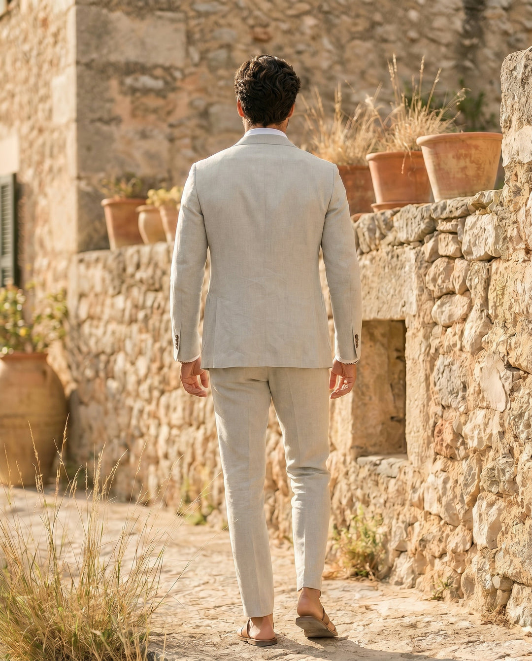 Léonard | Linen Two-Piece Suit