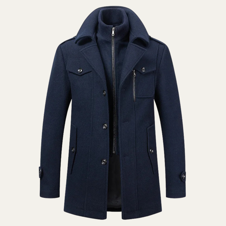 Casimir | Double Collar Wool Trench
