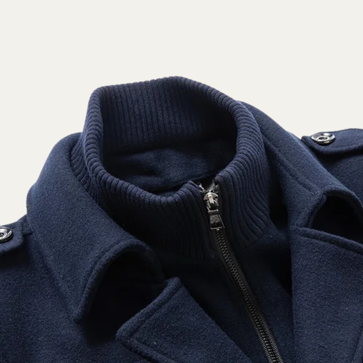 Casimir | Double Collar Wool Trench