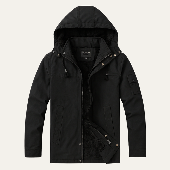 Florent | Quilted Lined Hooded Parka