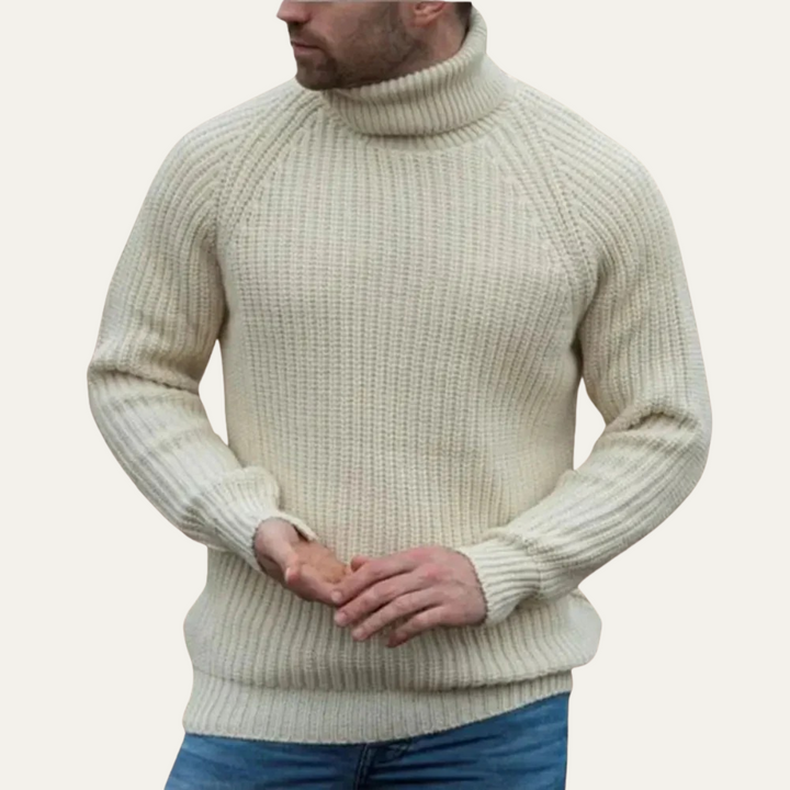 Amable | Heavy Ribbed Wool Turtleneck