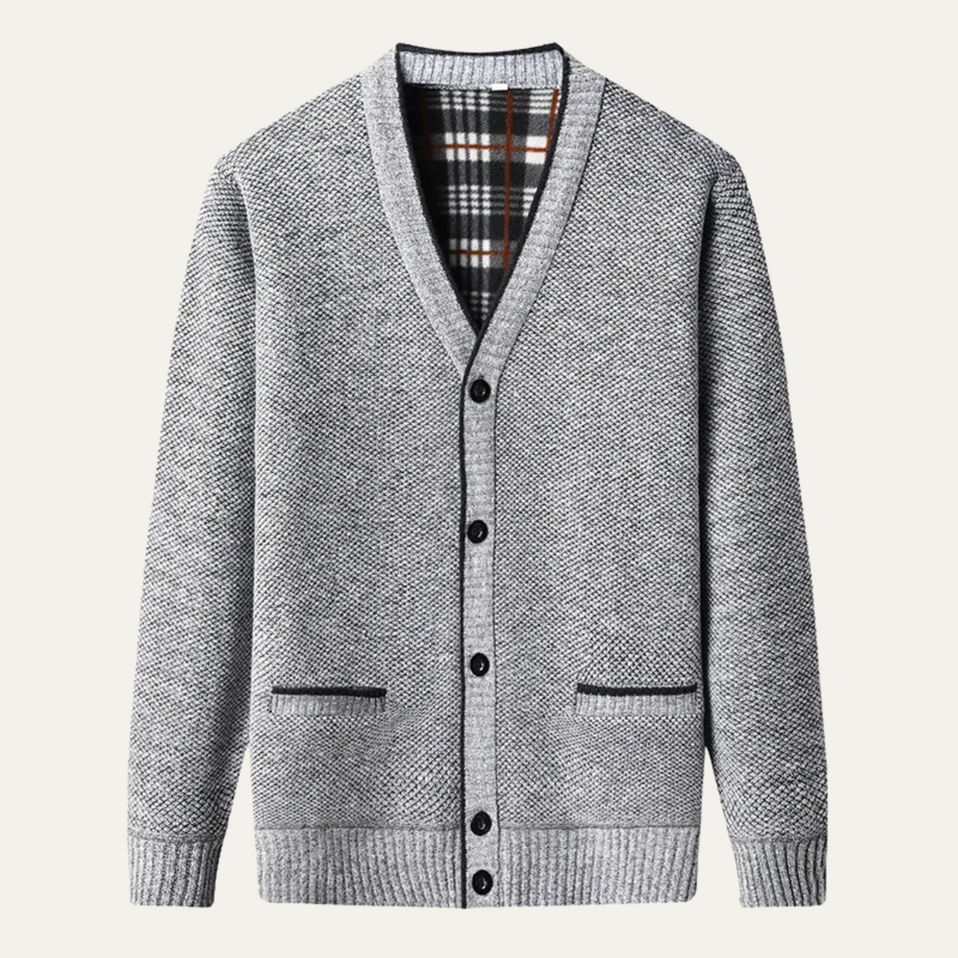 Israel | Fleece Lined Knit Cardigan