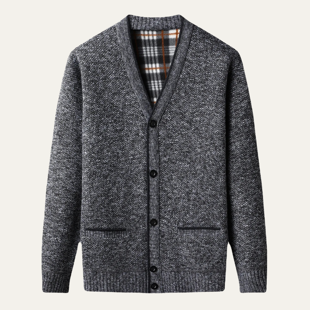 Israel | Fleece Lined Knit Cardigan