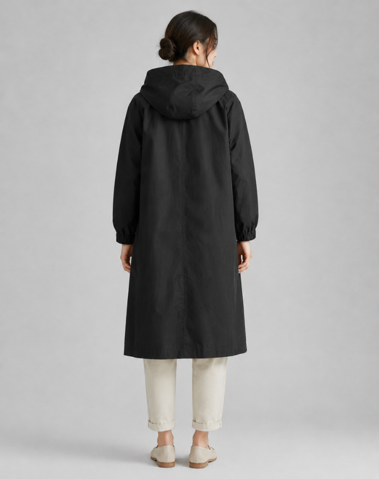 Adelaide | Hooded Water-Resistant Trench