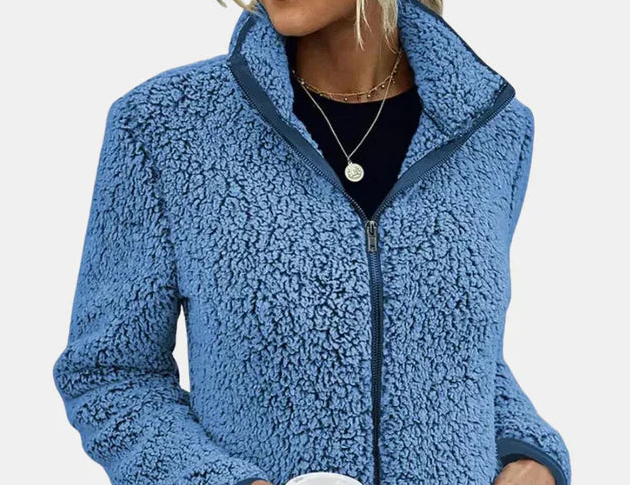 Constance | Sherpa Teddy Zip Jacket