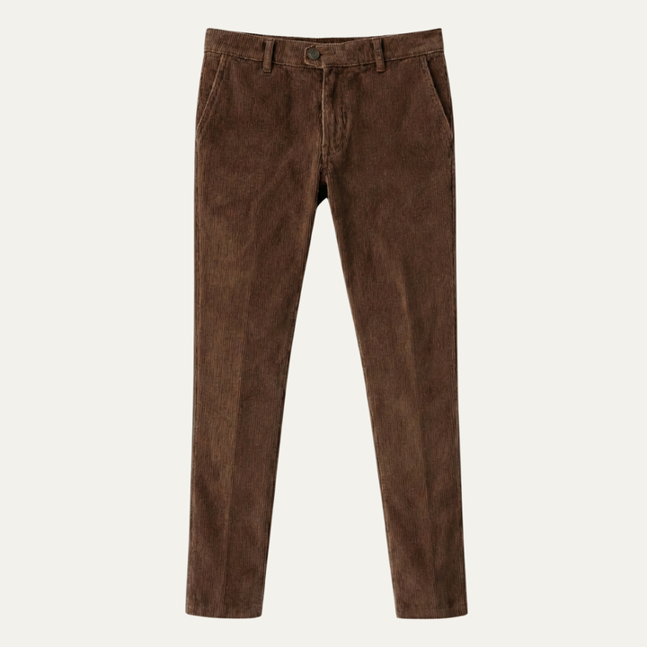Félix | Thick Corduroy Straight Trousers