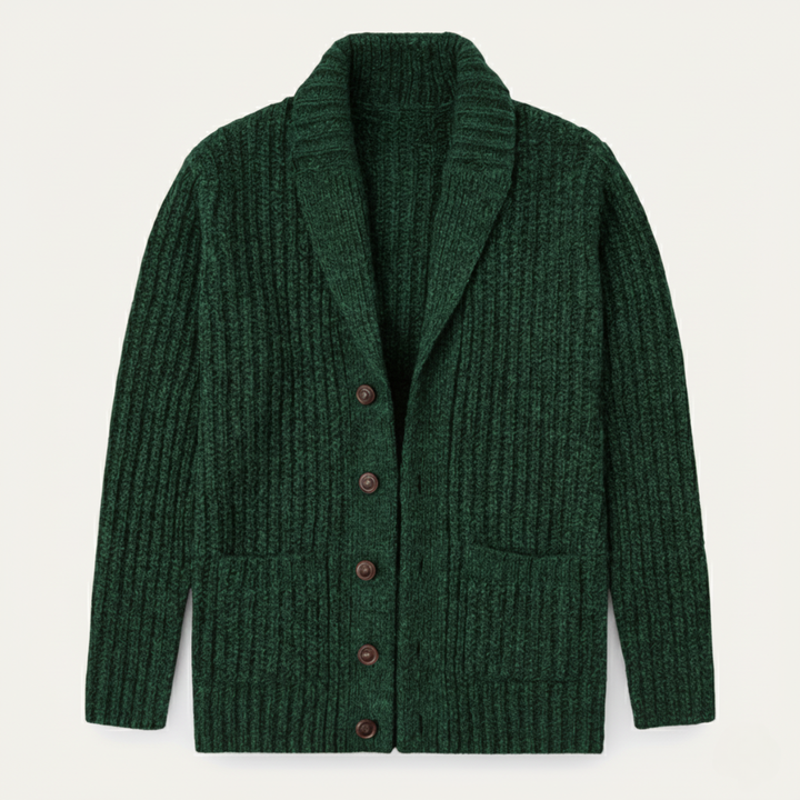 Augustin | Heavy Shawl Collar Cardigan