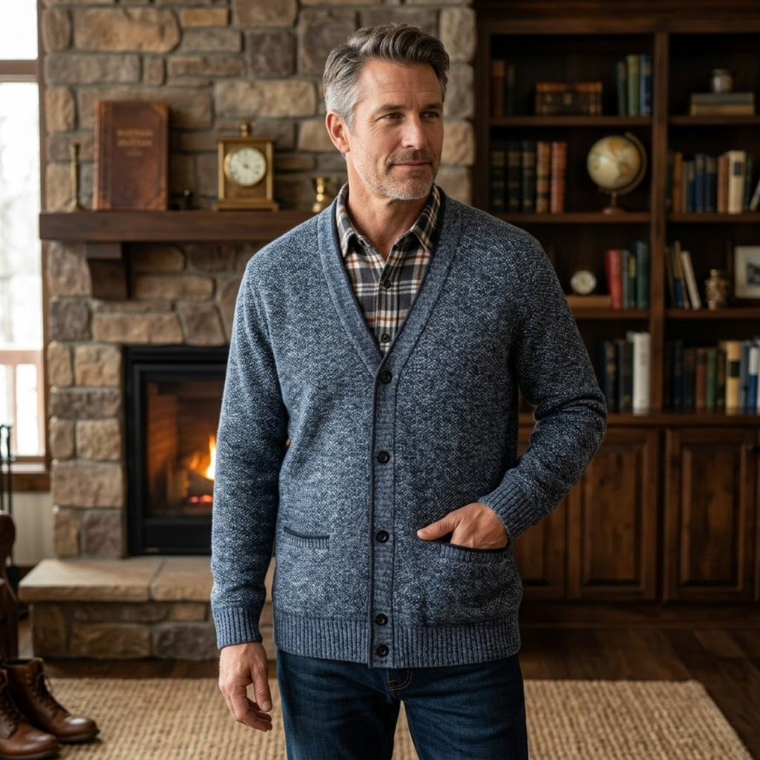 Israel | Fleece Lined Knit Cardigan