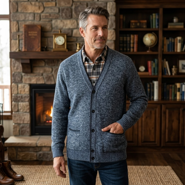 Israel | Fleece Lined Knit Cardigan