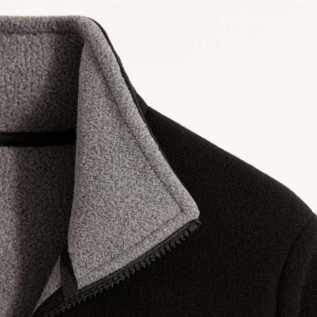 Celestin | Stand Collar Fleece Jacket