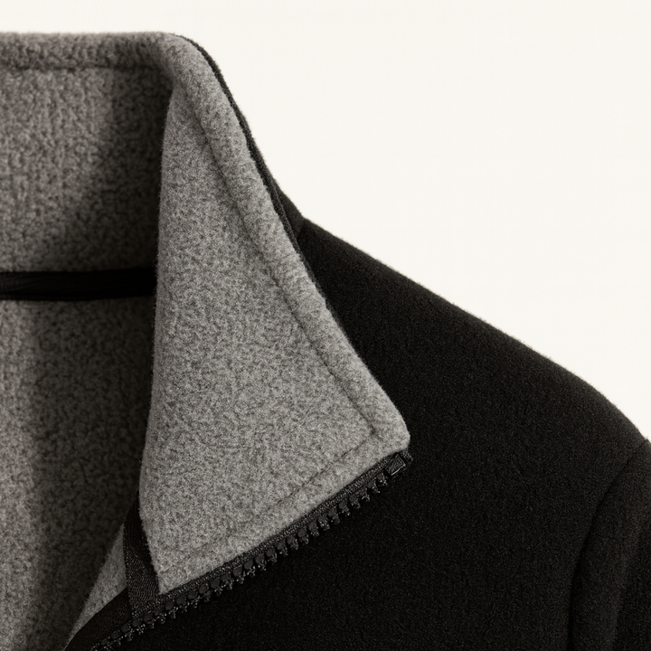 Celestin | Stand Collar Fleece Jacket