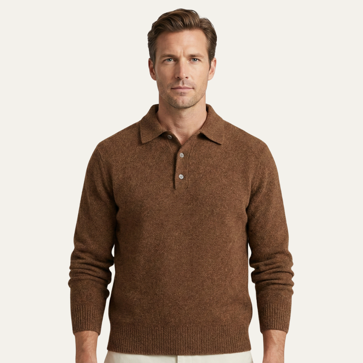 Victorien | Cashmere Blend Knit Polo