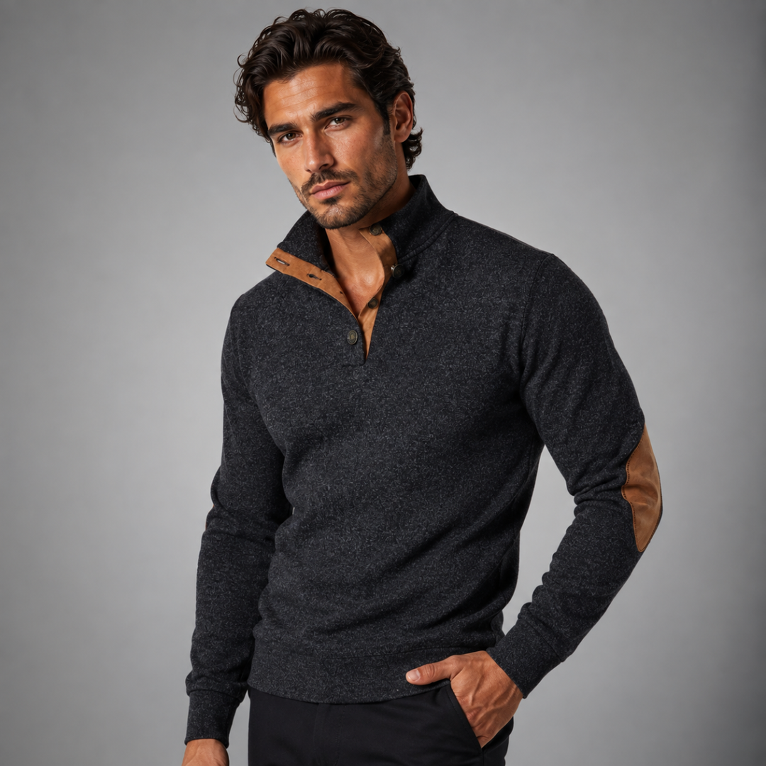 Hippolyte | Brushed Fleece Stand Collar