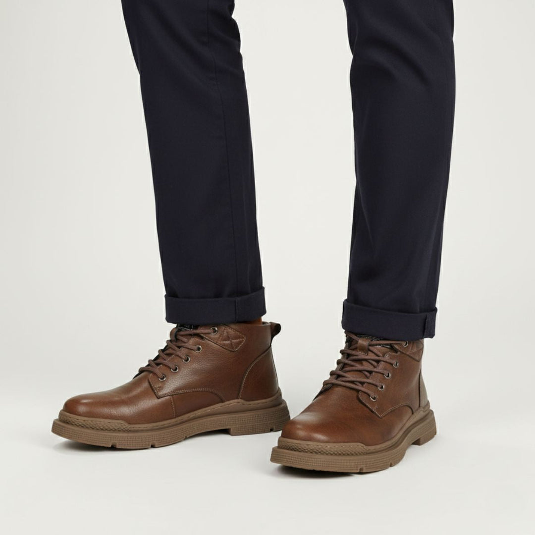 Aurelien | Insulated Leather Snow Boot