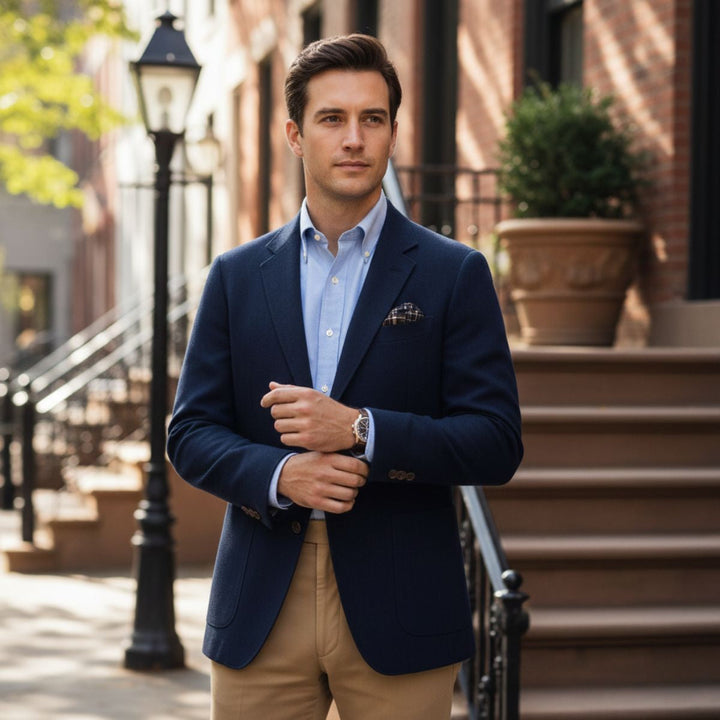 Edouard | Herringbone Tweed Jacket