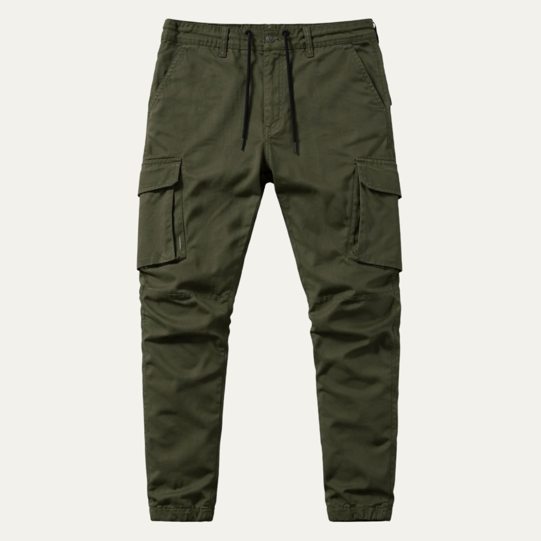 Aimé | Slim Cotton Cargo Joggers