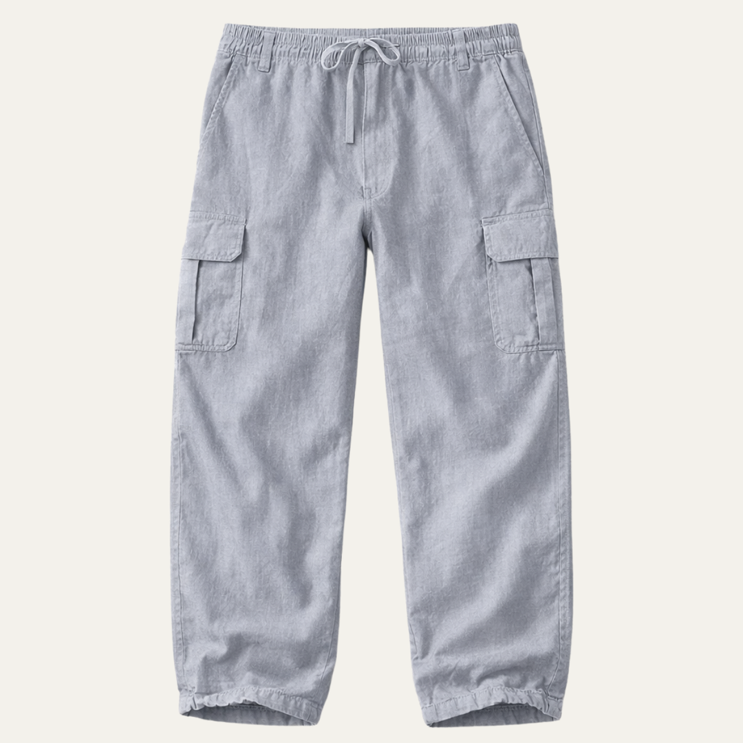 Théodore | Cotton Multi Pocket Cargo Trousers