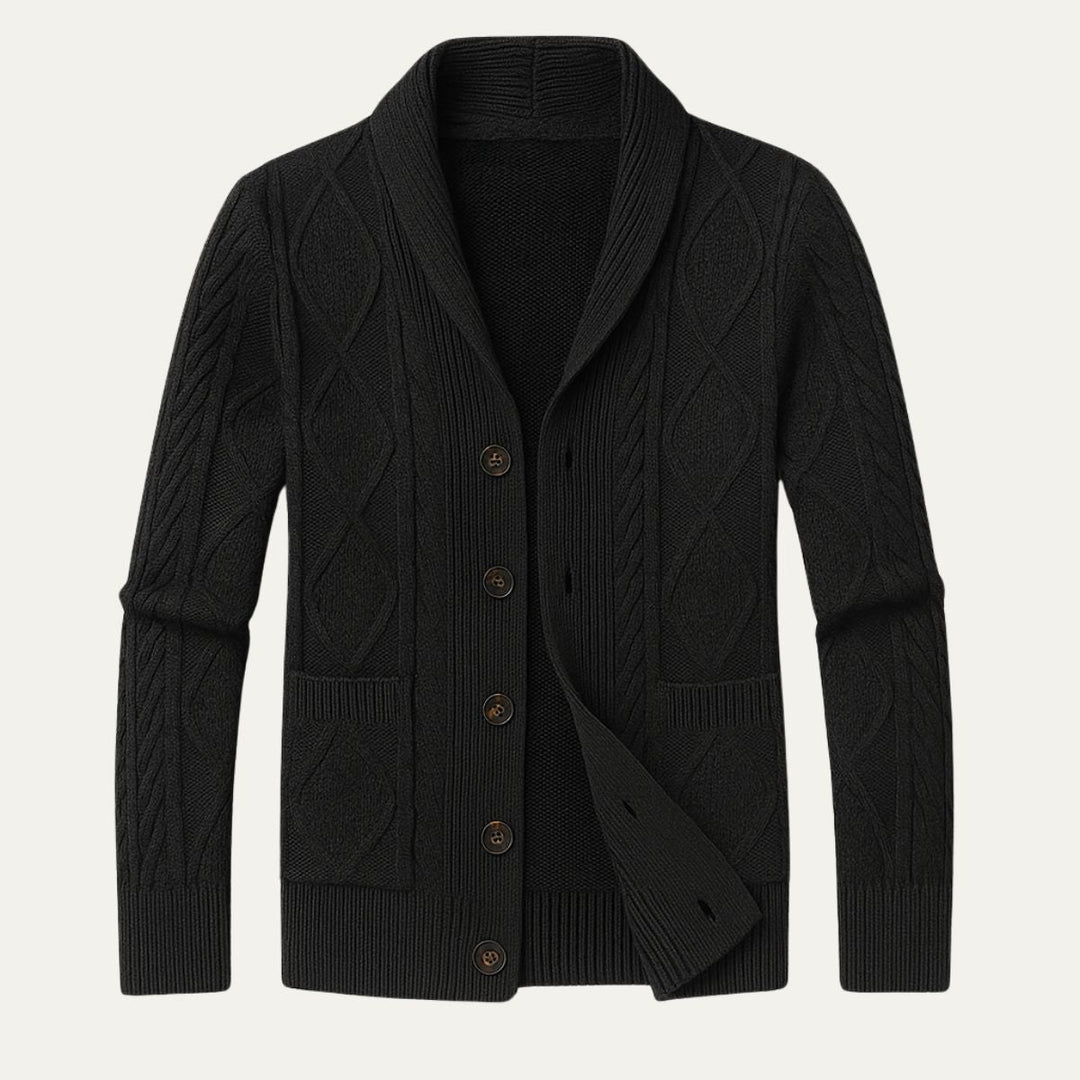 Yves | 100% Cashmere Button Cardigan