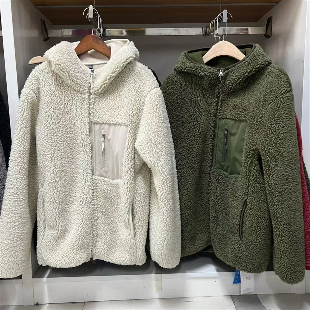 Philemon | Hooded Teddy Wool Jacket
