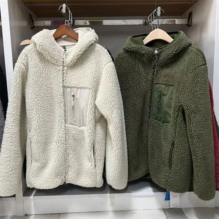 Philemon | Hooded Teddy Wool Jacket