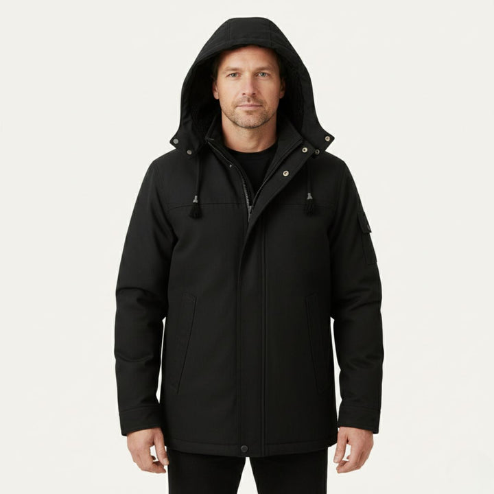 Florent | Quilted Lined Hooded Parka