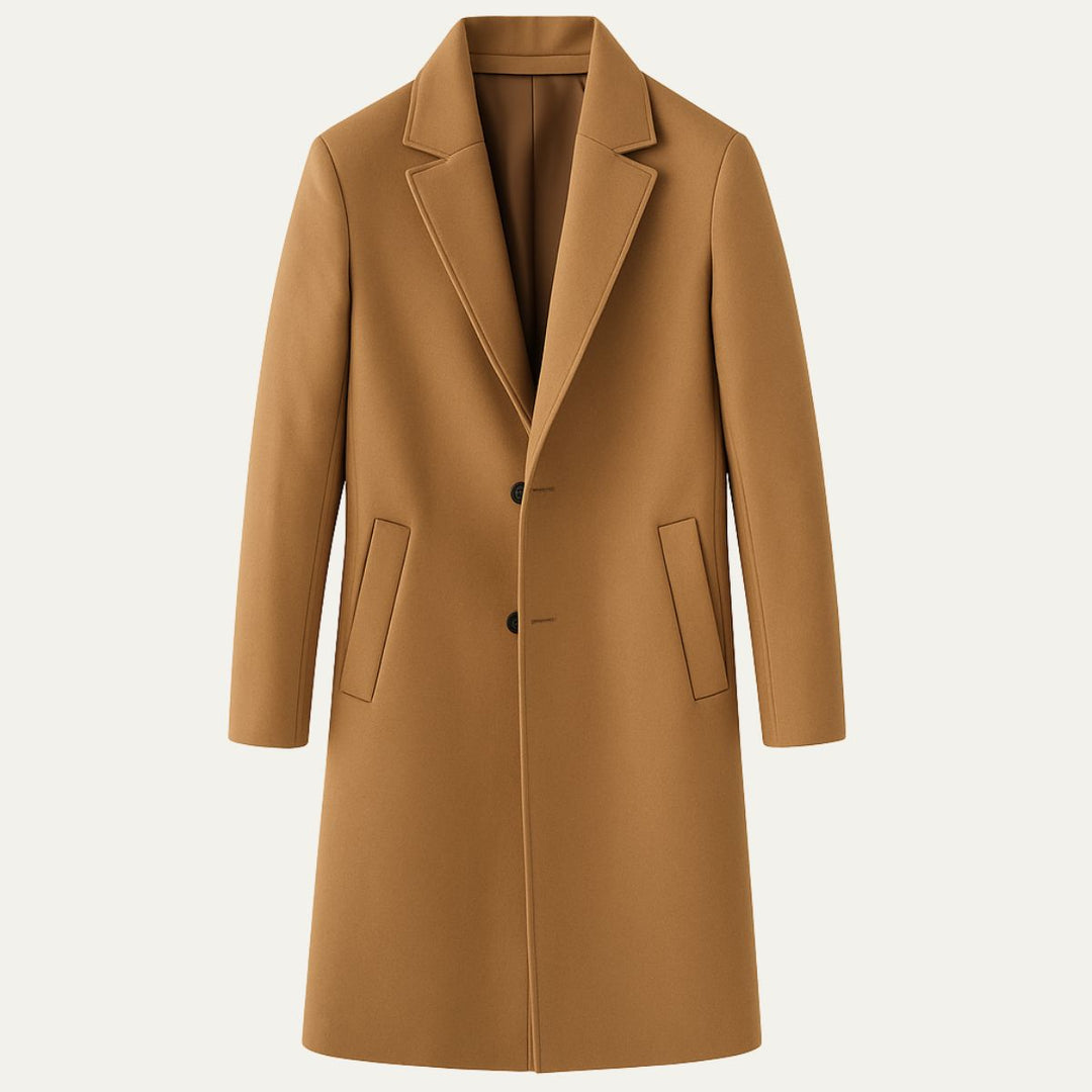 Victorin | Wool Cashmere Plaid Coat