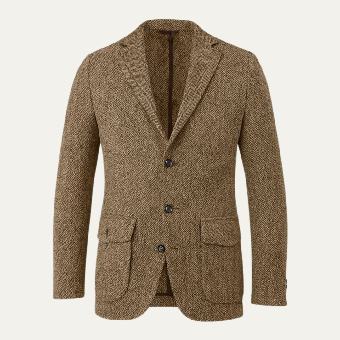 Theodore | Pure Wool Tweed Blazer