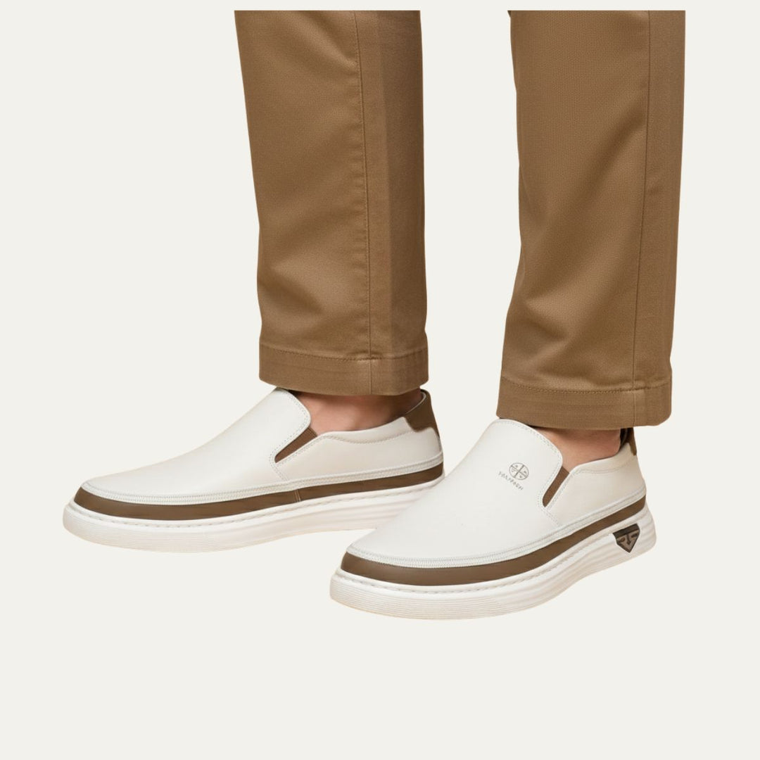 Ismael | 100% Leather Slip On Shoes