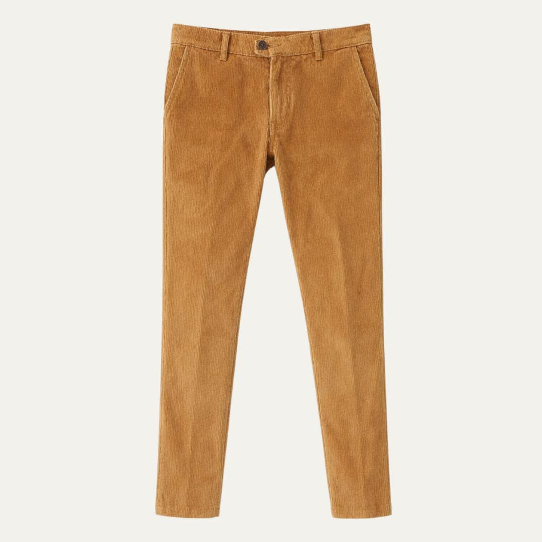 Félix | Thick Corduroy Straight Trousers