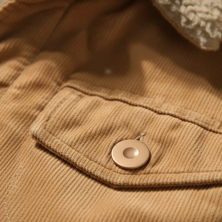 Edmond | Fleece Lined Corduroy Jacket