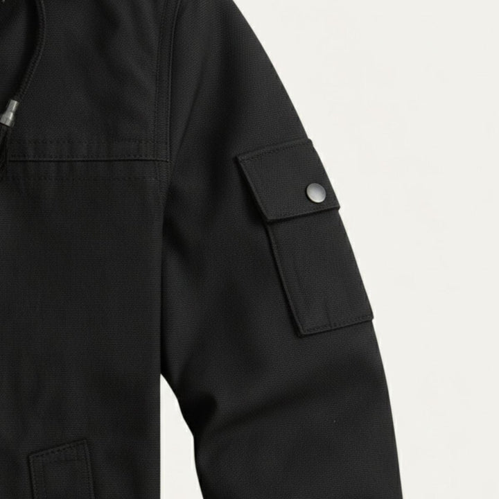 Florent | Quilted Lined Hooded Parka