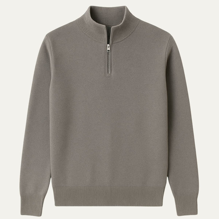 Cyriaque | 100% Cotton Half Zip Knit
