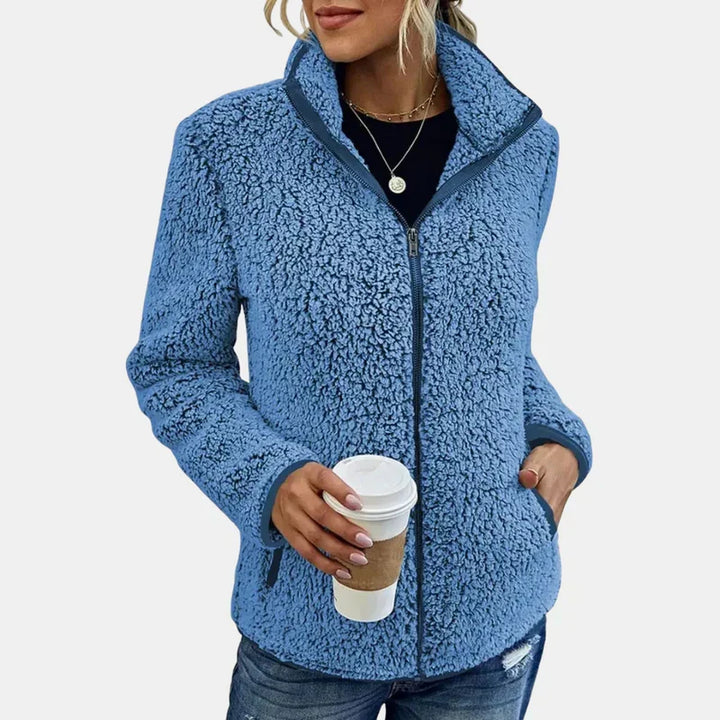Constance | Sherpa Teddy Zip Jacket